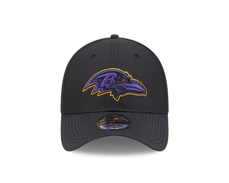 New Era Men's NFL Baltimore Ravens '25 3930 Night Flex Hat black