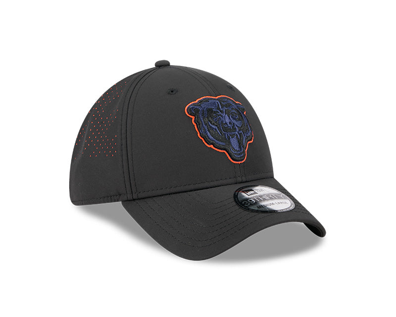 New Era Men's NFL Chicago Bears '25 3930 Night Flex Hat black