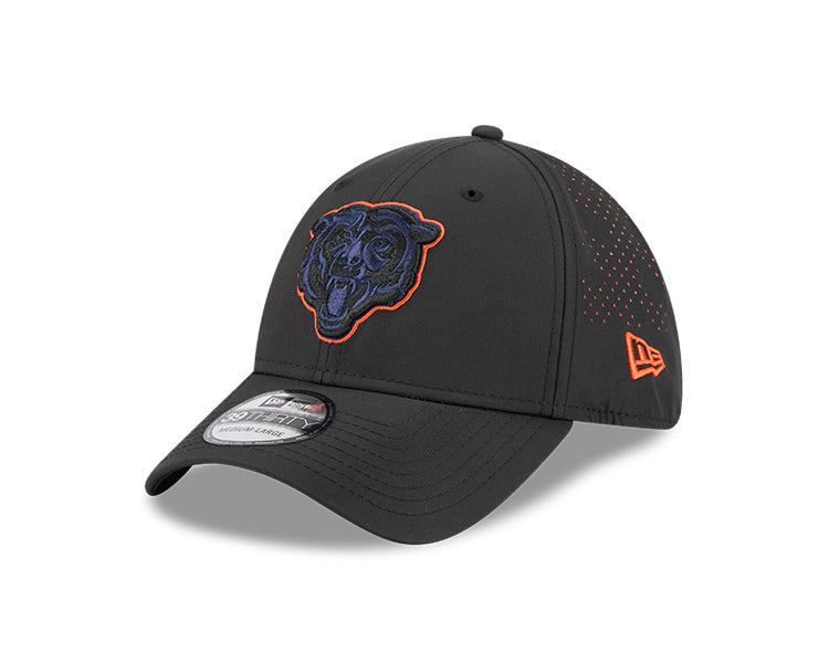 New Era Men's NFL Chicago Bears '25 3930 Night Flex Hat black