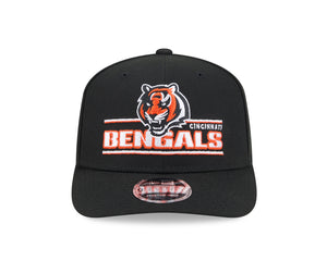 New Era Men's NFL Cincinnati Bengals '25 970 Stretch Snap Stated Hat Black