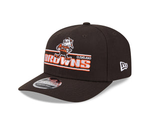New Era Men's NFL Cleveland Browns '25 970 Stretch Snap Stated Hat Brown