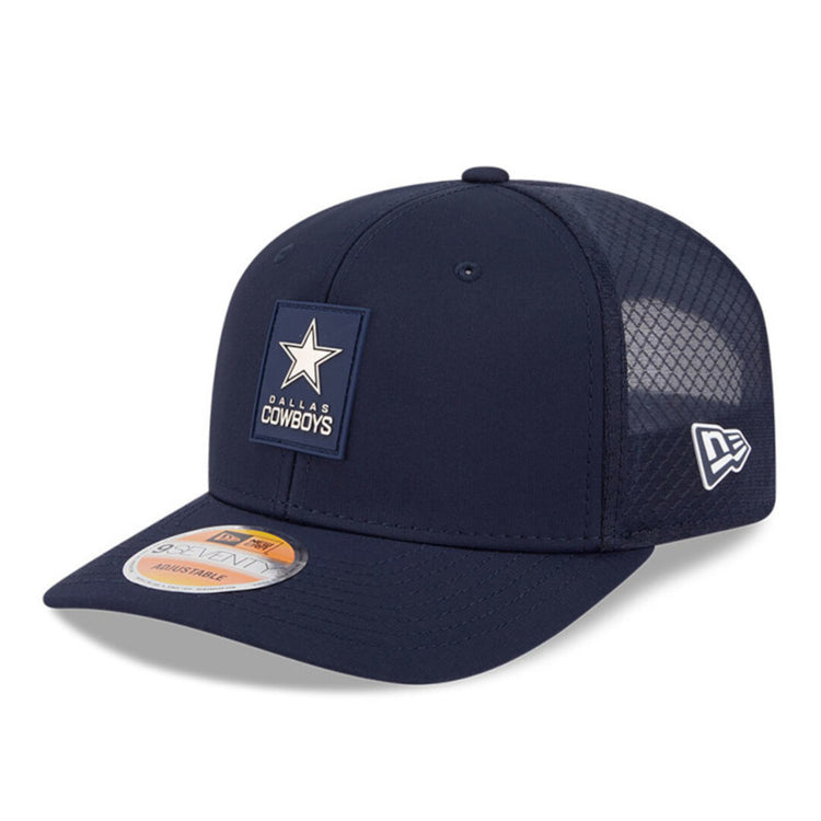 New Era Men's NFL Dallas Cowboys Sideline '25 970 Trucker Hat Navy blue
