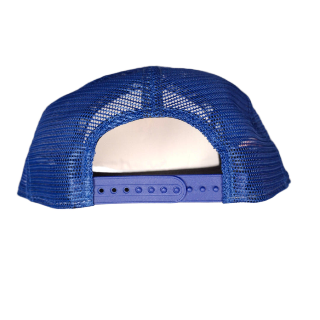 New Era Men's NFL Denver Broncos '25 950 A-Frame foam Team Cutout Hat White/Blue