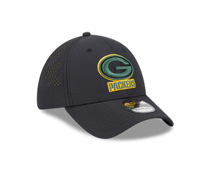 New Era Men's NFL Green Bay Packers '25 3930 Night Flex Hat black