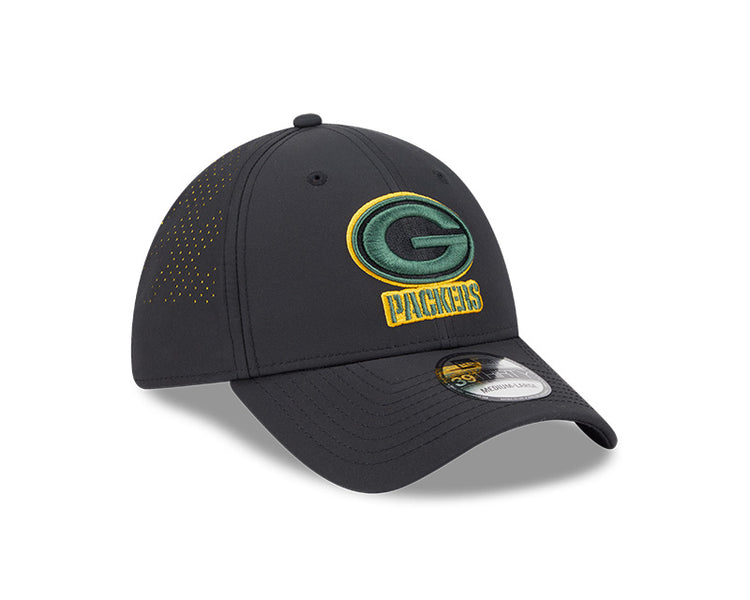 New Era Men's NFL Green Bay Packers '25 3930 Night Flex Hat black