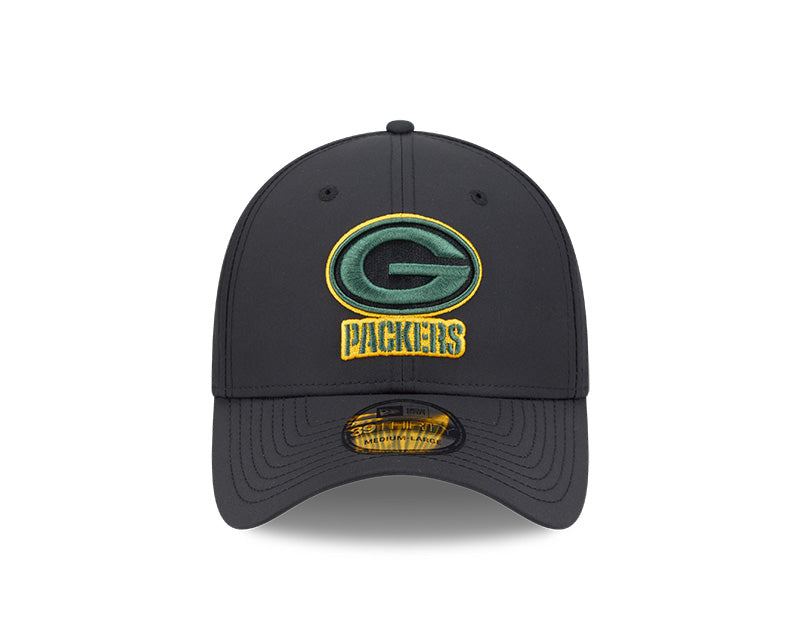 New Era Men's NFL Green Bay Packers '25 3930 Night Flex Hat black