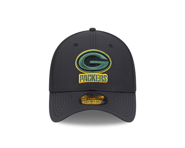 New Era Men's NFL Green Bay Packers '25 3930 Night Flex Hat black