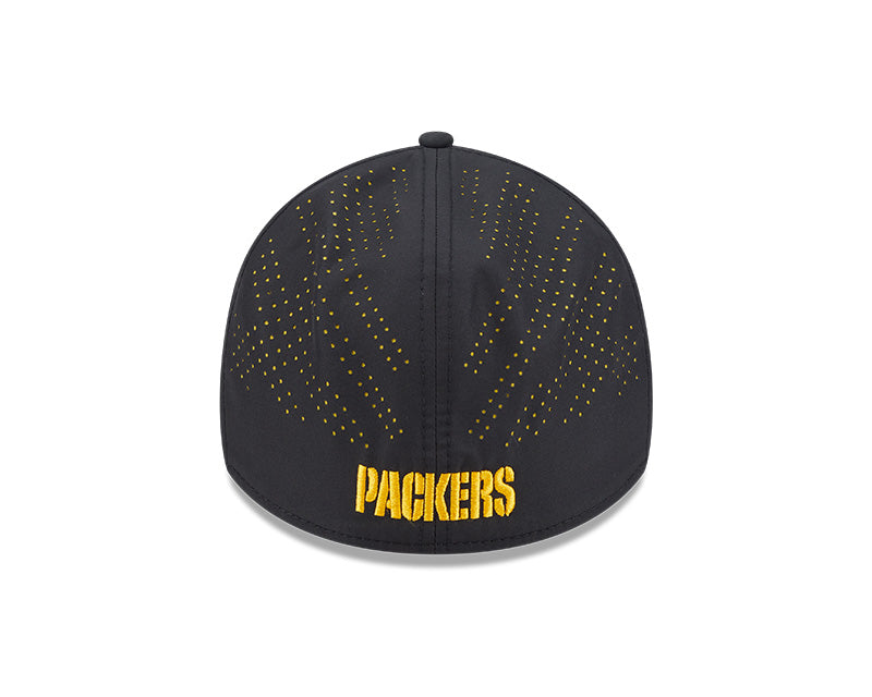 New Era Men's NFL Green Bay Packers '25 3930 Night Flex Hat black