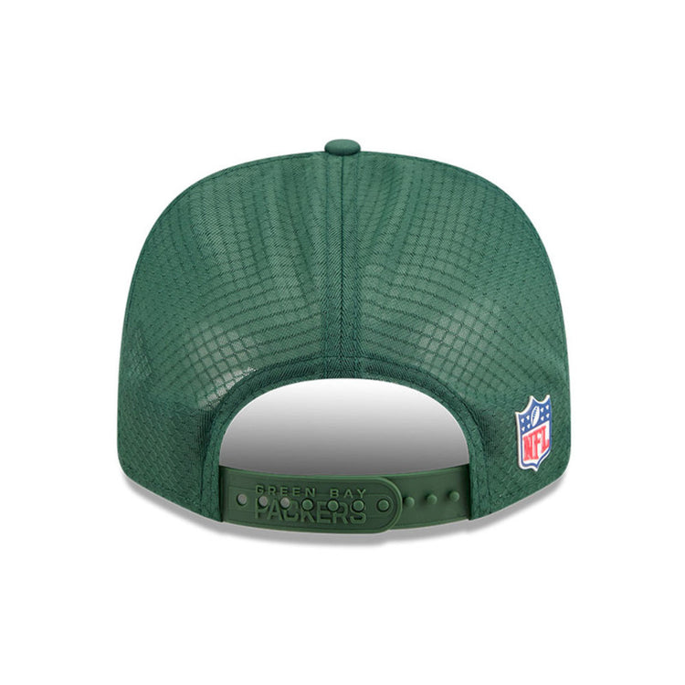 New Era Men's NFL Green Bay Packers Sideline '25 970 Trucker Hat Green