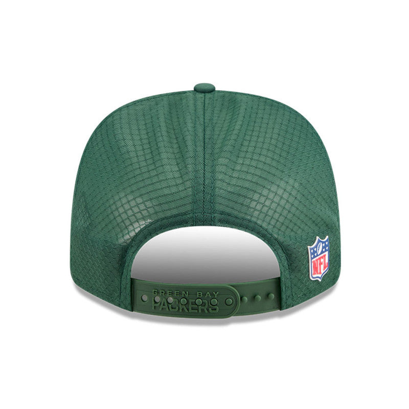 New Era Men's NFL Green Bay Packers Sideline '25 970 Trucker Hat Green