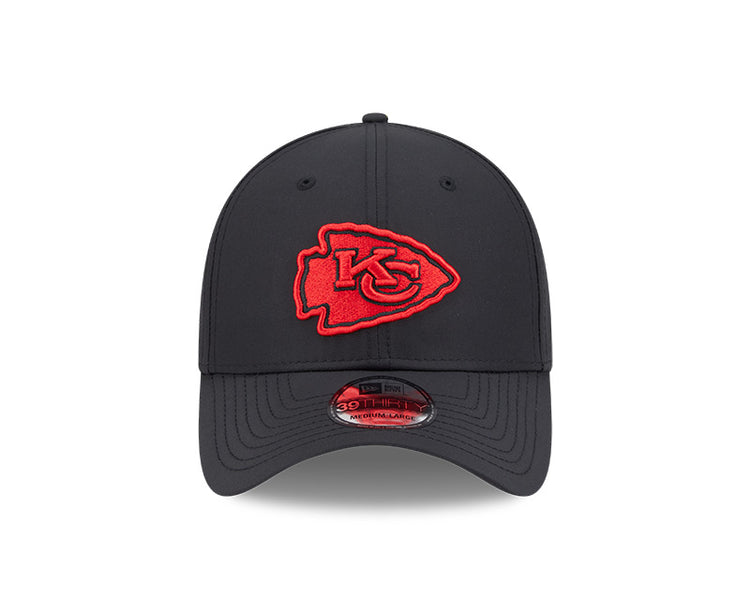 New Era Men's NFL Kansas City Chiefs '25 3930 Night Flex Hat black