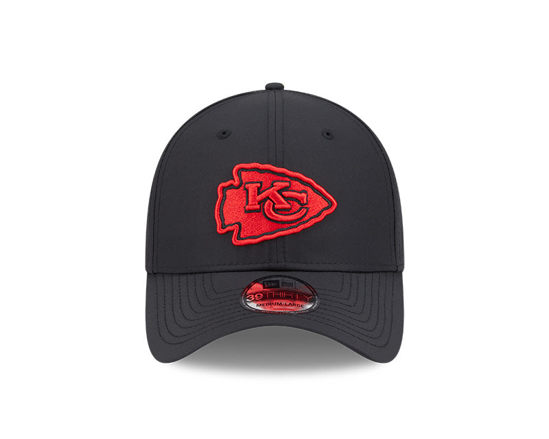 New Era Men's NFL Kansas City Chiefs '25 3930 Night Flex Hat black