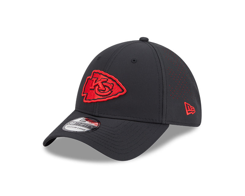 New Era Men's NFL Kansas City Chiefs '25 3930 Night Flex Hat black