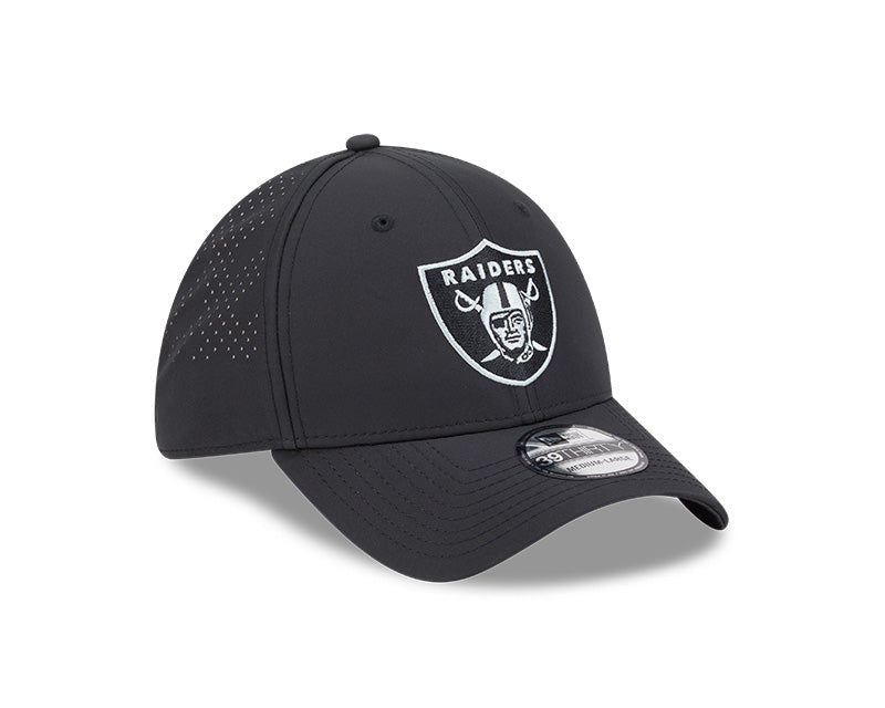 New Era Men's NFL Las Vegas Raiders '25 3930 Night Flex Hat black