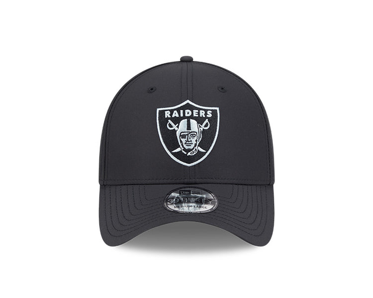 New Era Men's NFL Las Vegas Raiders '25 3930 Night Flex Hat black