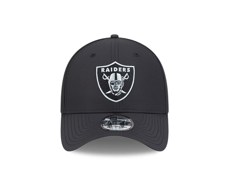 New Era Men's NFL Las Vegas Raiders '25 3930 Night Flex Hat black