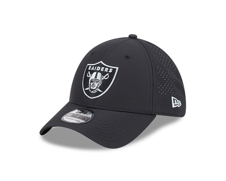 New Era Men's NFL Las Vegas Raiders '25 3930 Night Flex Hat black