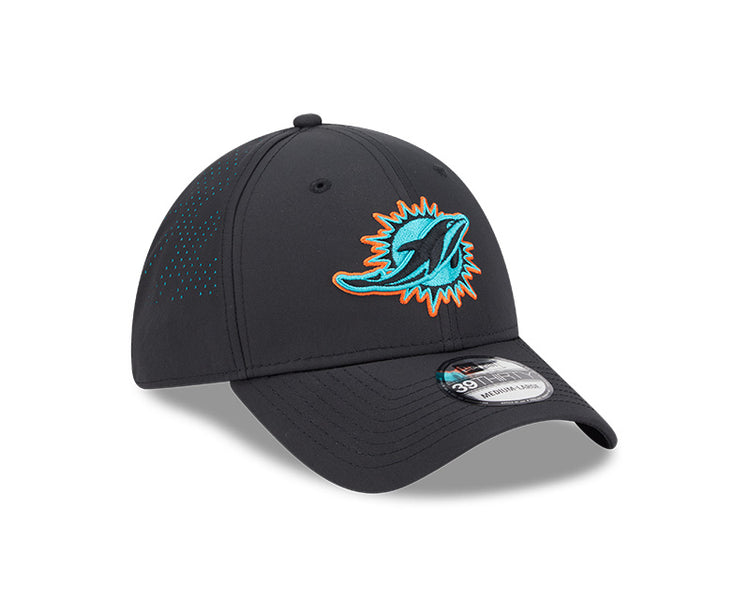 New Era Men's NFL Miami Dolphins '25 3930 Night Flex Hat black