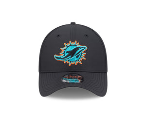New Era Men's NFL Miami Dolphins '25 3930 Night Flex Hat black