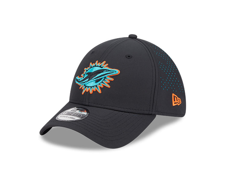 New Era Men's NFL Miami Dolphins '25 3930 Night Flex Hat black