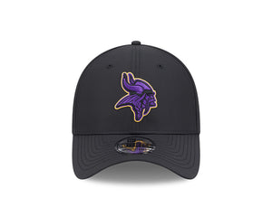 New Era Men's NFL Minnesota Vikings '25 3930 Night Flex Hat black