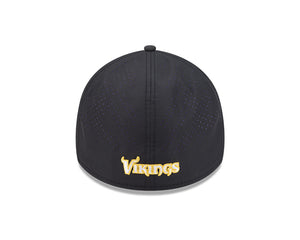New Era Men's NFL Minnesota Vikings '25 3930 Night Flex Hat black