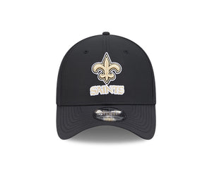New Era Men's NFL New Orleans Saints '25 3930 Night Flex Hat black
