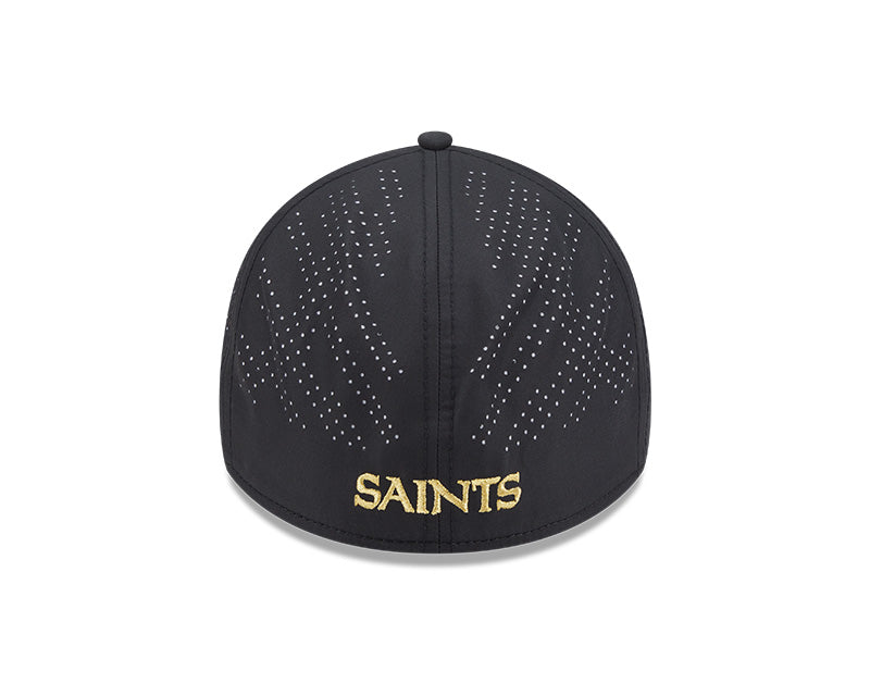 New Era Men's NFL New Orleans Saints '25 3930 Night Flex Hat black