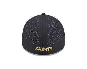 New Era Men's NFL New Orleans Saints '25 3930 Night Flex Hat black