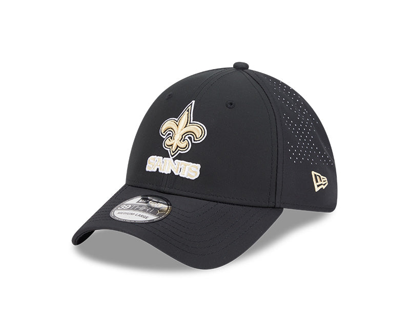 New Era Men's NFL New Orleans Saints '25 3930 Night Flex Hat black