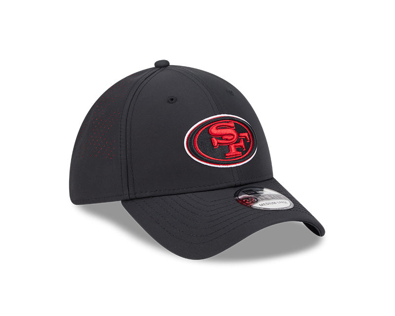 New Era Men's NFL San Francisco 49ers '25 3930 Night Flex Hat black