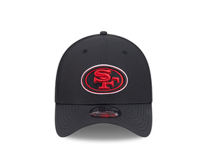 New Era Men's NFL San Francisco 49ers '25 3930 Night Flex Hat black