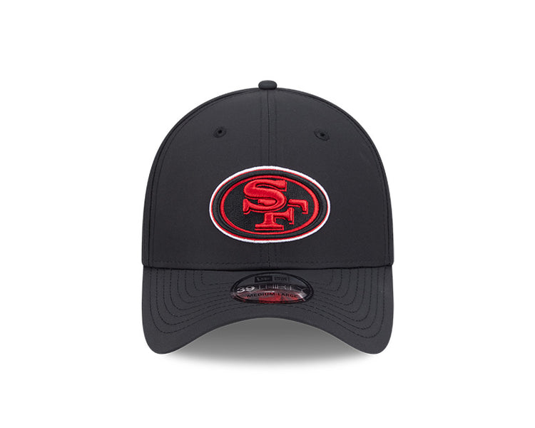 New Era Men's NFL San Francisco 49ers '25 3930 Night Flex Hat black