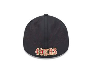 New Era Men's NFL San Francisco 49ers '25 3930 Night Flex Hat black