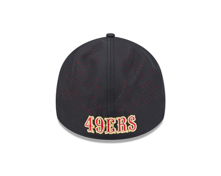 New Era Men's NFL San Francisco 49ers '25 3930 Night Flex Hat black