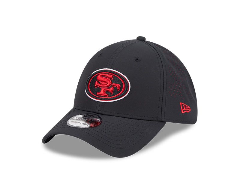 New Era Men's NFL San Francisco 49ers '25 3930 Night Flex Hat black