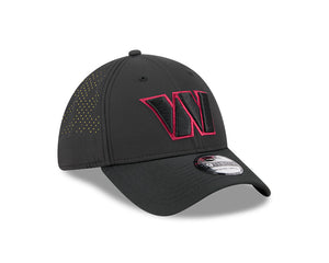 New Era Men's NFL Washington Commanders '25 3930 Night Flex Hat black