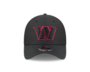 New Era Men's NFL Washington Commanders '25 3930 Night Flex Hat black