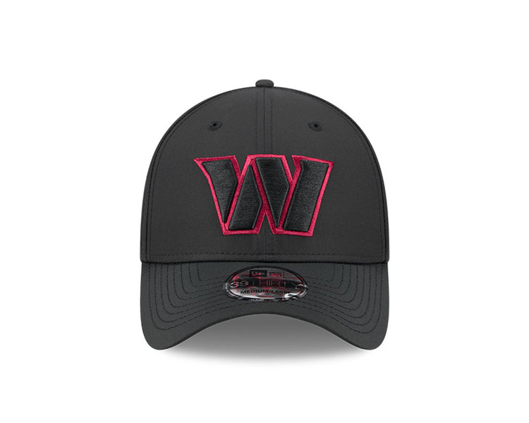 New Era Men's NFL Washington Commanders '25 3930 Night Flex Hat black