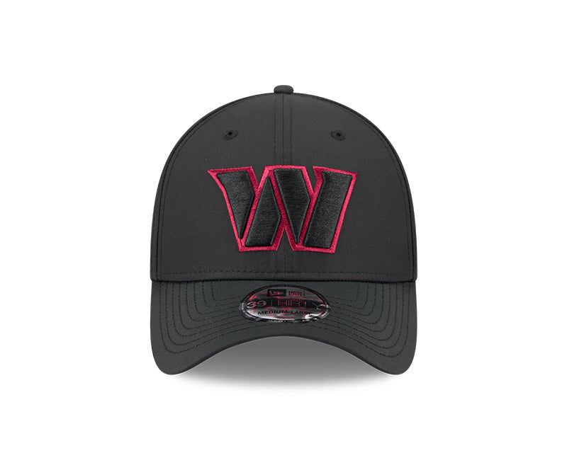 New Era Men's NFL Washington Commanders '25 3930 Night Flex Hat black
