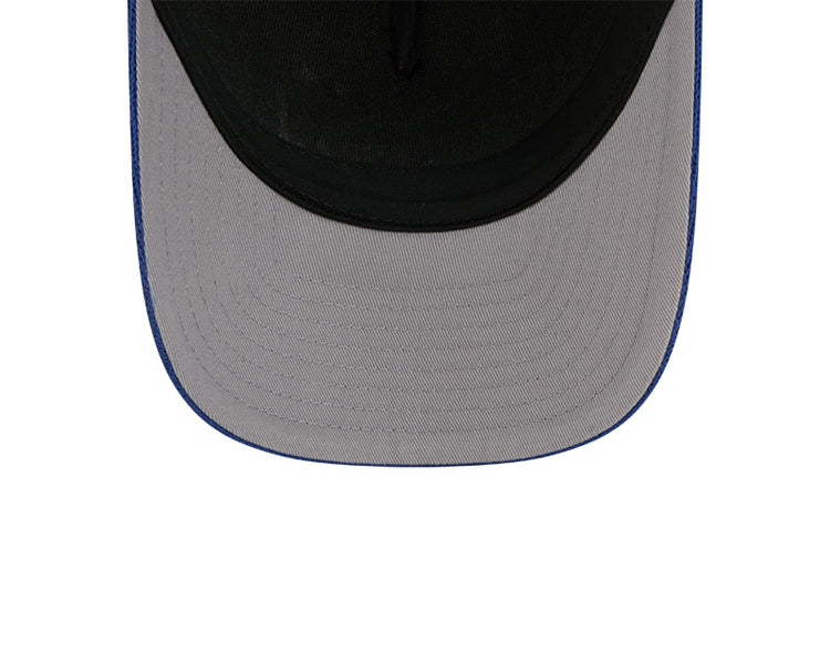 New Era Men's NHL Edmonton Oilers 940 M-Crown A-Frame Sock Hat Blue/Orange white