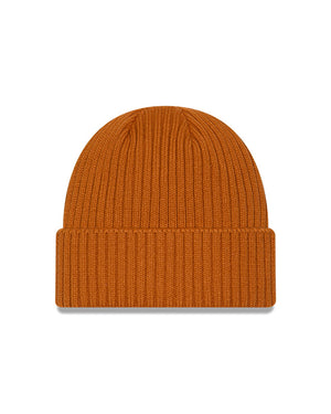 New Era Men's NHL Edmonton Oilers Color Pack Beanie Knit Toque amber orange