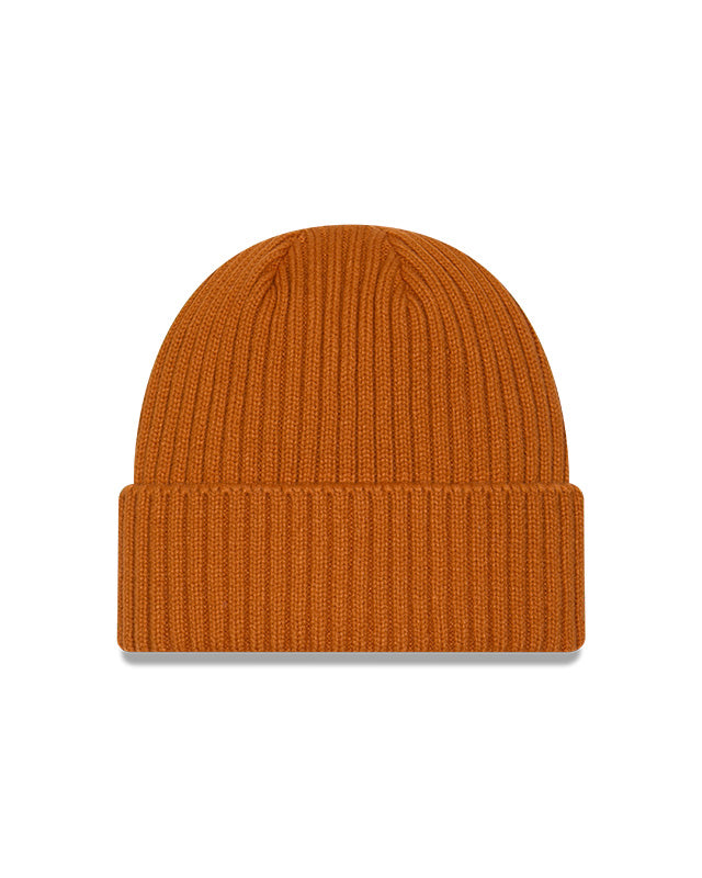 New Era Men's NHL Edmonton Oilers Color Pack Beanie Knit Toque amber orange