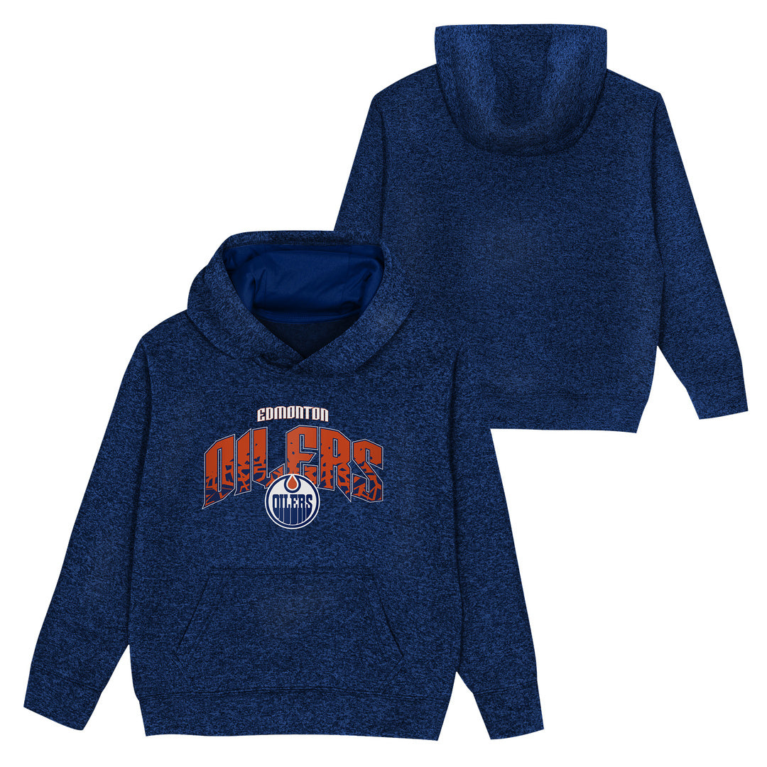 NHL Branded Kids Edmonton Oilers Forerunner Hoodie blue