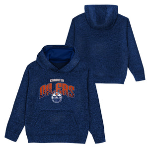 NHL Branded Kids Edmonton Oilers Forerunner Hoodie blue