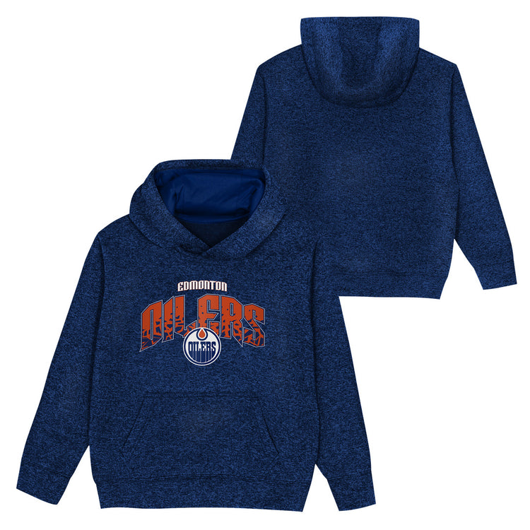 NHL Branded Kids Edmonton Oilers Forerunner Hoodie blue