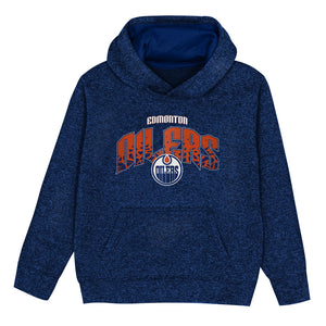 NHL Branded Kids Edmonton Oilers Forerunner Hoodie blue