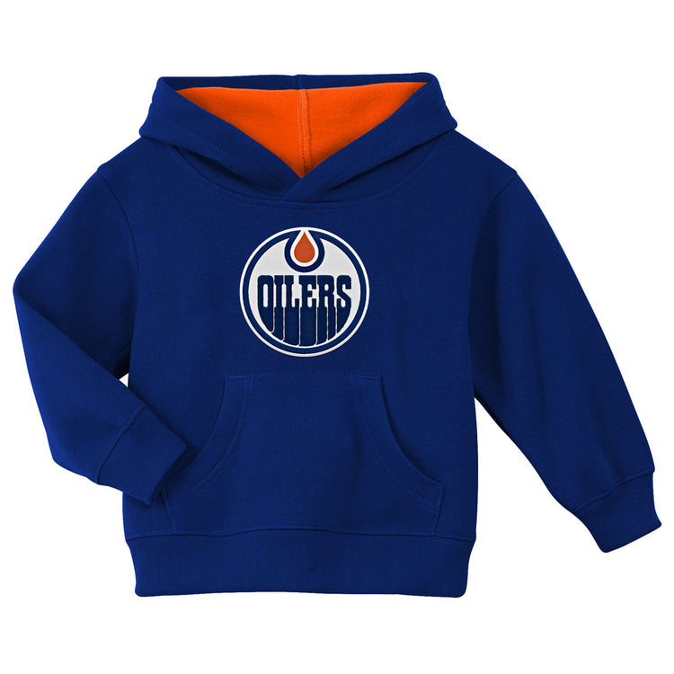 NHL Branded Toddler Edmonton Oilers Prime Hoodie Blue
