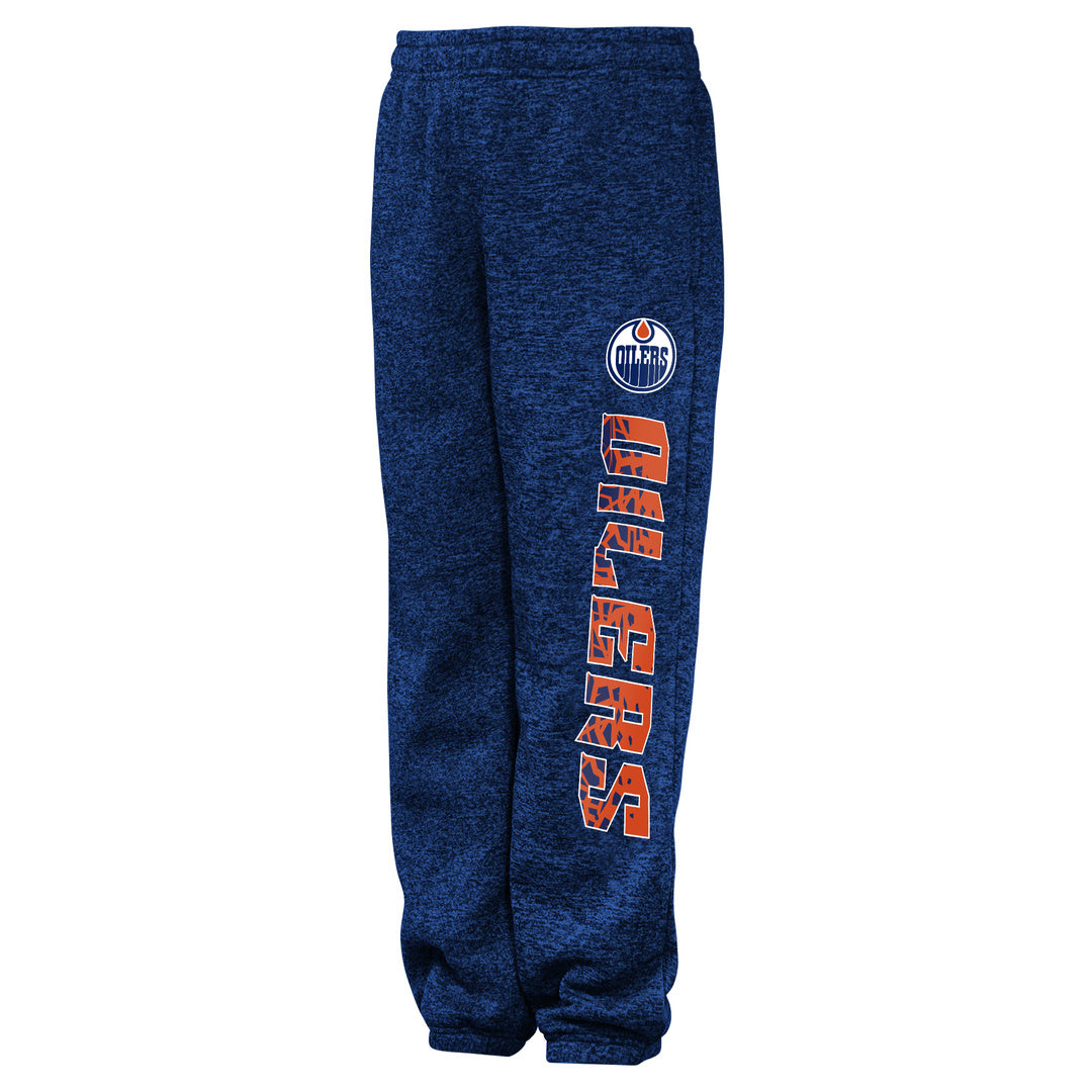 NHL Branded Youth Edmonton Oilers Contender Pants blue