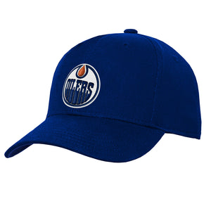 NHL Branded Youth Edmonton Oilers Flex Hat Blue